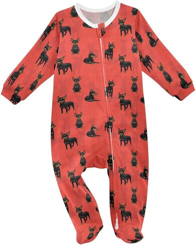 Dussdil Baby Footies Footies Footies Newborn Rompers Pajamas Cotton Pjs for Sleep Play Boys Girls in Saudi Arabia