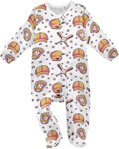 vvfelixl Funny Cows Milk Baby Sleepers For Girl Boys Newborn Baby Play One-Piece Footies For 0-24 Months in Saudi Arabia