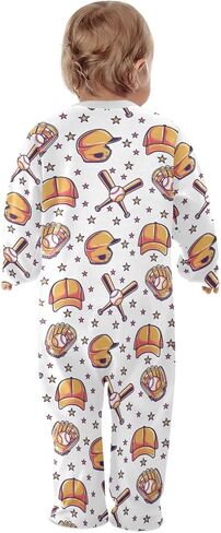 vvfelixl Funny Cows Milk Baby Sleepers For Girl Boys Newborn Baby Play One-Piece Footies For 0-24 Months in Saudi Arabia