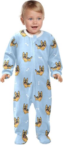 vvfelixl Funny Cows Milk Baby Sleepers For Girl Boys Newborn Baby Play One-Piece Footies For 0-24 Months in Saudi Arabia