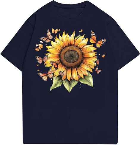 Graphic Tees for Women Tops Trendy Blouses Cute Western Outfit Clothes Tunic Workout Tops Work Outfits for Women in Saudi Arabia