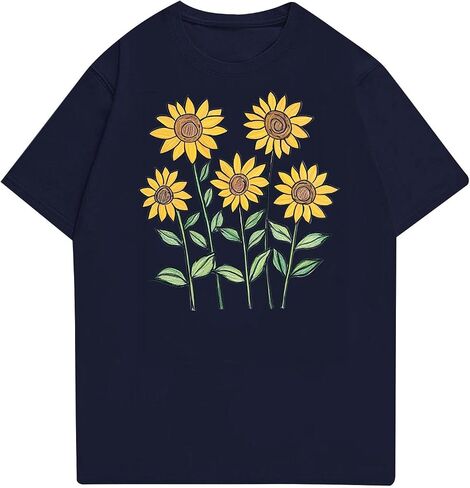 Graphic Tees for Women Tops Trendy Blouses Cute Western Outfit Clothes Tunic Workout Tops Work Outfits for Women in Saudi Arabia