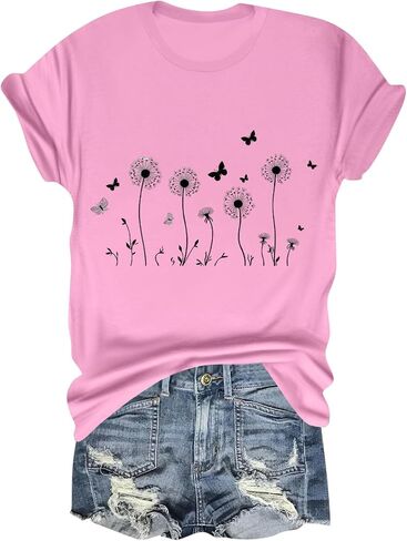 Womens Summer Tops Y2K Outfits for Women 2025 Club Linen Shirts Boat Neck Tie Dye Shirt Western Tops for Women in Saudi Arabia
