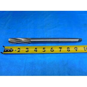 Yankee 47/64 O.D. HSS Reamer Morse Taper #2 Shank RH Spiral 8 FL MT2 .734375 USA - JP0428AP1