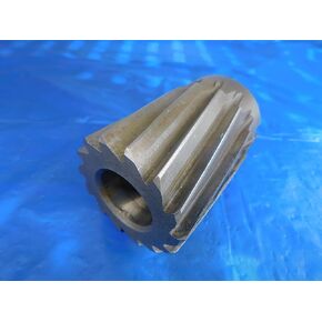 2.498 OD HSS Shell Reamer for No. 9 Arbor Spiral 14 FL 2.5000 -.0020 Undersize