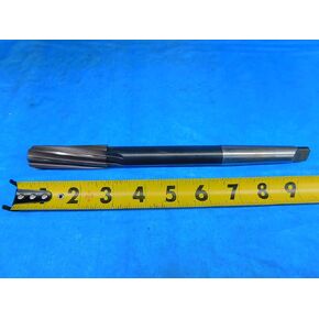 Yankee .7874" O.D. HSS Reamer Morse Taper #2 Shank RH Spiral 8 FL MT2 25/32 USA - JP0425AP1