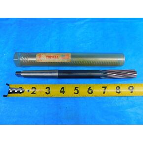 Yankee 11/16 O.D. HSS Reamer Morse Taper #2 Shank RH Spiral 8 FL MT2 .6875 USA - JP0423AP1