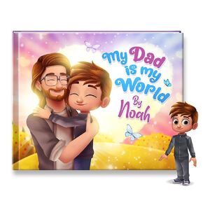 كتاب عيد الأب المخصص - كتاب مخصص لأبي وطفل - هدية عيد الأب المخصصة من طفل