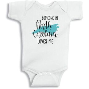 Someone in North Carolina Loves Me Baby Infant Bodysuit