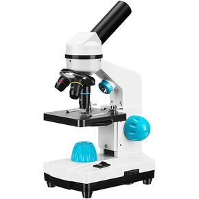Microscope 100X-2000X Biological Microscopes, with Slides