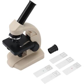 Microscope Monocular Biological Microscope 70X-400X Bottom Lamp Slides Specimen
