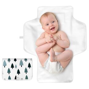 Portable Changing pad for Baby-Travel Changing mat for Mom and Dad-Ideal to give as a Newborn Shower Gifts Gift