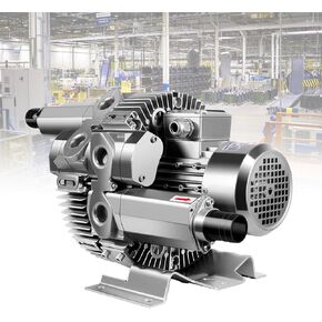 Regenerative Blower, Aluminum Construction Vortex Air Pump, for Water Aeration Workshop Ventilation Industrial Oxygenation,1100W/220V