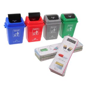 VOSAREA Mini Trash Can - Fun and Functional Desk Organizer - for ' Rooms and Play Areas Ideal for Collecting Small Items and Waste Compact Size