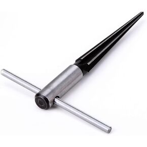 3-13mm 6Fluted Bridge Pin Hole Reamer Tapered Woodworker Cutting Tool T Shaped Handle Reaming Woodworker Core Drill Cutting Tool Reamer