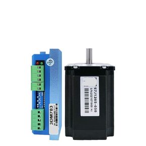 1PCS 23 3 3Phase Stepper Motor 57J12185-658 مع برنامج تشغيل 3DM783 Holding 1.8nm ، 60VDC ، Pulse RS232 Control (57J1285-658 3DM783)