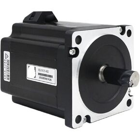 Stepper Motor 86J18101-450 2Phase 86mm 7.5Nm 1.8 ° Step Angle, Shaft 14mm, 12.7mm, 5A for Computerized Numerical Control Packaging Machine(12.7mm)