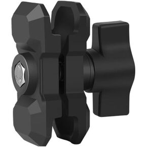 Aluminum Alloy 6cm Double Socket Arm for 1-Inch Ball Mount Base Lightweight and Motorcycle Phone Mount