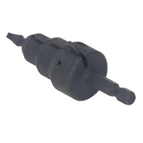 Conduit Reamer Bit Power Conduit Reamer 1/4 Inch Shank High Carbon Steel Pipe Reamer Tool Kit with 5 Blades Power Conduit Reamer