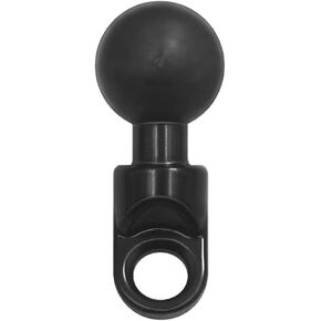 Motorcycle Angled Base with 10mm Hole Ball for Head Adapter Work for Camera Smartphone Mounts Base