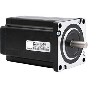 Stepper Motor 2 Phase with 3.3Nm 4A 1.8º 60mm Flat Shaft Diameter 10mm 8mm Support PUL/DIR and CW/CCW Modes Machine(10mm)