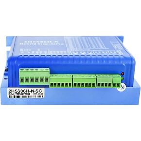حلقة حلقة مغلقة محرك تشغيل 2HSS86H-N-SC العمل مع محرك الفرامل 100VDC 80VAC وظيفة microstep السلس لآلة اللحام