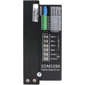 Driver 2DM2280 8.2A Hasta 25000 pa/rev AC 220v Hybrid Digital Step Motor Variable Current Control Technics High Current