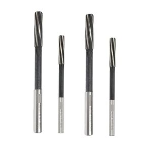 8mm 10mm 12mm Cutting Dia HSS-CO 6 Flutes H7 Longer Length Straight Shank Machine Rotating Tool Milling Cutter Chucking Reamer(8mm)