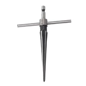 1pc Hand Held Reamer Hex Shank for Taper Hole On Wood Board Wood Sink Holes Chamfers Inverted Taper for Bridge Pins Endpins