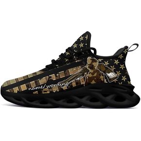USA Flag Sneaker for Men Women Fashion Personalized Shoes Customize Running Walking Tennis Basketball Volleyball Sports Shoes