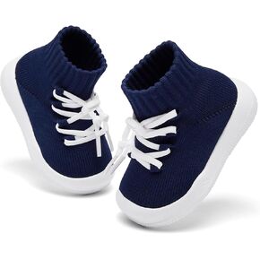 Baby Sock Shoes Girls Baby Walking Shoes Infant Sock Shoes Non Slip Toddler Slip on Tiny Feet Sneakers