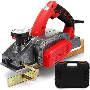 Electric Handheld Woodworking Planer, Portable Desktop Wood Cutting Machine,for Wood Processing and Planing