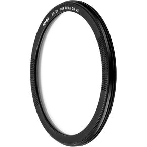NiSi NC UV Filter for Leica Q3 43, Black Anodized Brass Construction