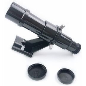 Microscope 5X24 Single Cylinder Optical Finder Mirror with Bracket Astronomical Telescope Accessories