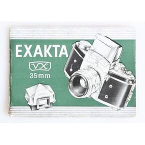 EXAKTA VX 35MM CAMERA INSTRUCTIONS MANUAL