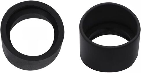 أدوات ملحقات المجهر 2PCS Rubber Eyepiece Eye Shield 32-37mm Cons Congs for Stereo مجهر العيون الغلاف العيون SLIDS (32 مم) in Kuwait