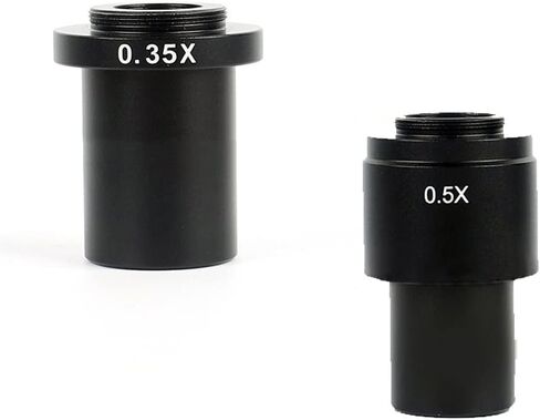مراقبة المجهر 0.35x 0.5x 1x C-Mount Eyepiece Adapter لعدسة المجهر أحادي XDC-10A 120X 180X 300X (0.5x) in Kuwait
