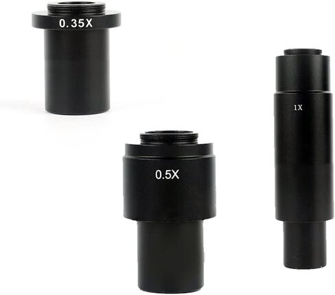 مراقبة المجهر 0.35x 0.5x 1x C-Mount Eyepiece Adapter لعدسة المجهر أحادي XDC-10A 120X 180X 300X (0.5x) in Kuwait