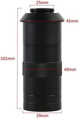 Lab Microscope Accessories 100X 130X Microscope Camera Continus Zoom Digital Video Monocular(D) in Saudi Arabia
