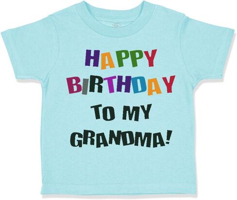 لطيف Rascals Toddler T-Shirt عيد ميلاد سعيد للجدة! أنا وجدة ملابس الجدة in Kuwait