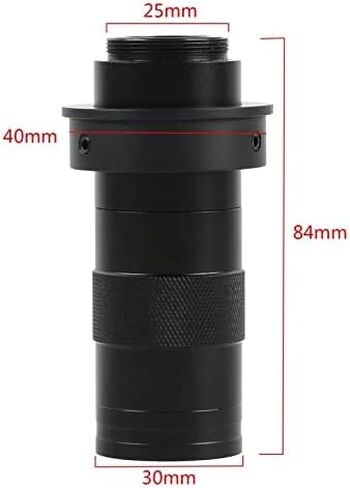 Lab Microscope Accessories 100X 130X Microscope Camera Continus Zoom Digital Video Monocular(D) in Saudi Arabia