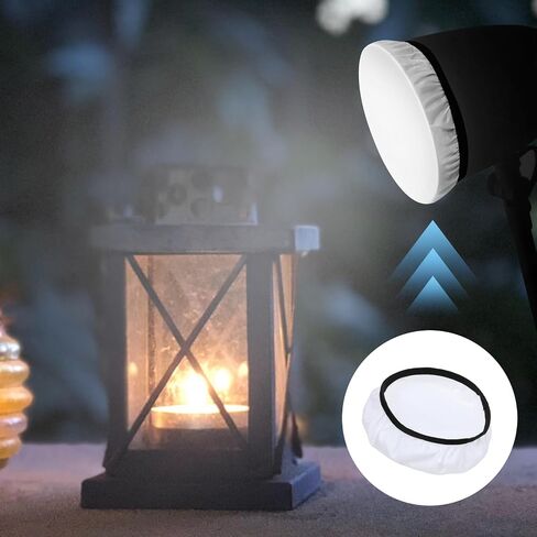 6 Pcs Light Diffuser, Soft White lamp Diffuser Sock 7 Inches/ 180 mm Standard Cloth Light Sock Lampshade Reflector Lamp Softens The Lights Output for Studio Strobe Reflectors and Video Shooting in Saudi Arabia
