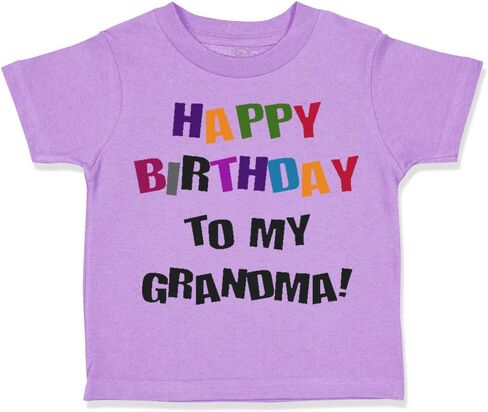 لطيف Rascals Toddler T-Shirt عيد ميلاد سعيد للجدة! أنا وجدة ملابس الجدة in Kuwait