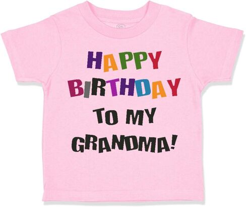 لطيف Rascals Toddler T-Shirt عيد ميلاد سعيد للجدة! أنا وجدة ملابس الجدة in Kuwait