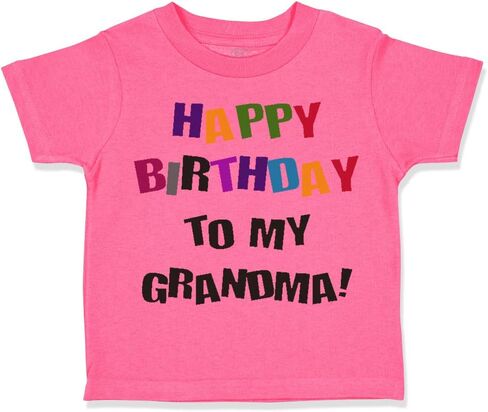 لطيف Rascals Toddler T-Shirt عيد ميلاد سعيد للجدة! أنا وجدة ملابس الجدة in Kuwait