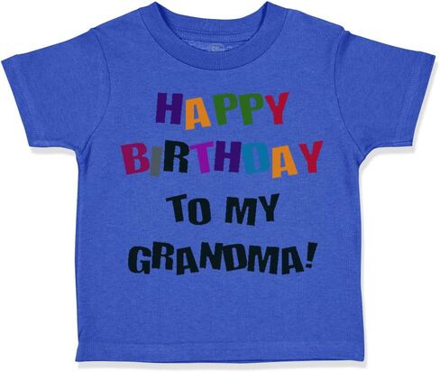 لطيف Rascals Toddler T-Shirt عيد ميلاد سعيد للجدة! أنا وجدة ملابس الجدة in Kuwait