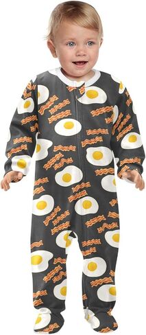 Dussdil Baby One-Piece Footies Newborn Rompers Pajamas Cotton Footed Pjs for Sleep Play Boys Girls 3 6 9 12 18 24m in Saudi Arabia