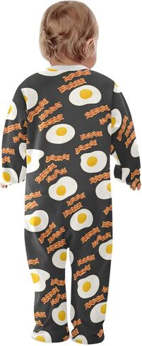 Dussdil Baby One-Piece Footies Newborn Rompers Pajamas Cotton Footed Pjs for Sleep Play Boys Girls 3 6 9 12 18 24m in Saudi Arabia