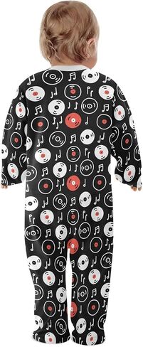 Dussdil Baby One-Piece Footies Newborn Rompers Pajamas Cotton Footed Pjs for Sleep Play Boys Girls 3 6 9 12 18 24m in Saudi Arabia
