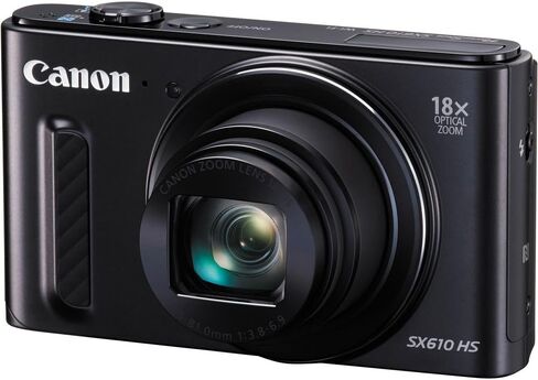 Canon PowerShot SX610 HS - تمكين Wi -Fi (أسود) in Saudi Arabia